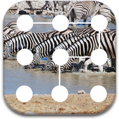 Zebra Pattern Lock Screen icon