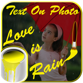 Text and Name on Photo icon