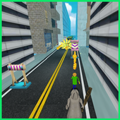 Subway and Basics Escaping From Grandma's Space icon