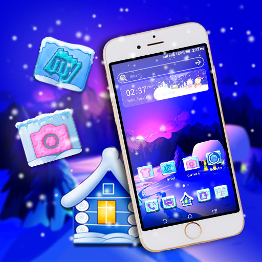 Winter Ice Launcher Theme icon