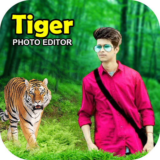 Tiger photo frames icon