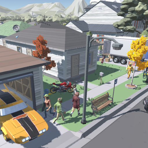 Dude Theft Gang Open World Sandbox Simulator 3D icon