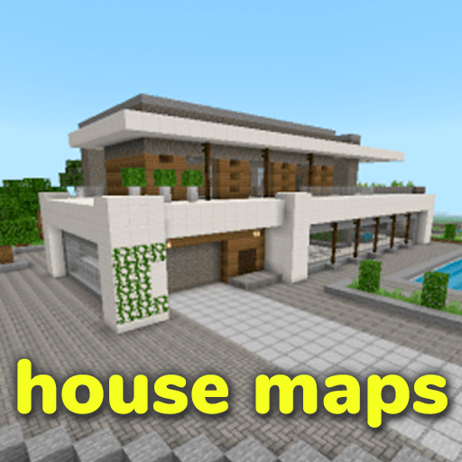 House maps and school for mcpe icon