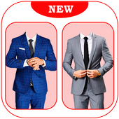 Men Suit Dual Photo Editor أيقونة