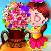 Create pottery clay art icon