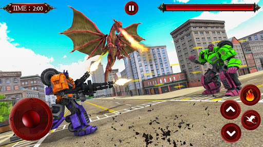 Flying Dragon Robot Transforma screenshot 4