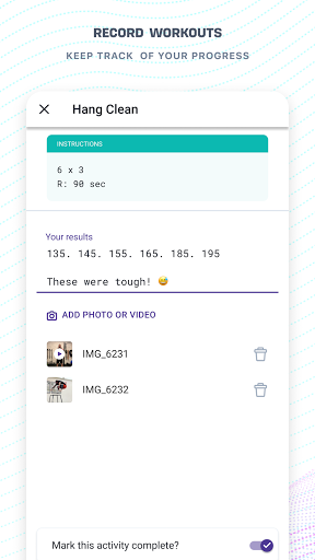 TrueCoach For Clients screenshot 4