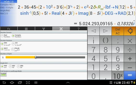 rvCalc Calculator FREE screenshot 14