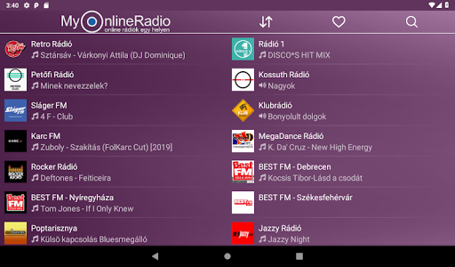 My Online Rádió - Magyar - Online Rádiók 1 helyen स्क्रीनशॉट 8