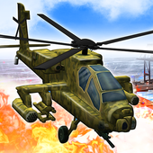 Heli Gunship Crime Justice 3D icon