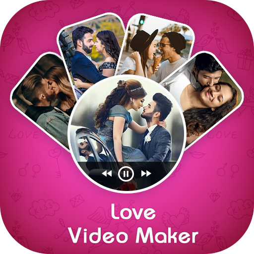 Love Video Maker With Song - Love video status icon