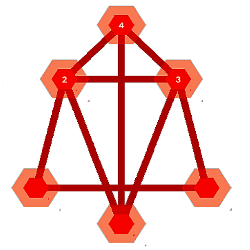 Hexagon Box - Crosswise Line Puzzle icon
