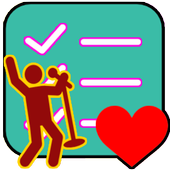 karaoke song list- karaoke icon