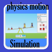 Simulation physics motions icon