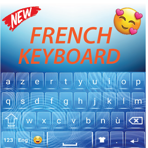 Quality French Keyboard: French language keyboard icon