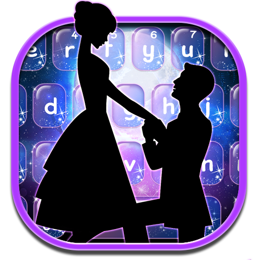 starry Night Love Keyboard Theme icon