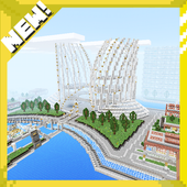 Futuristic City Minecraft map icon