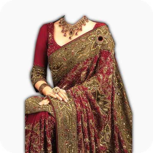 Designer Saree Photo Suit иконка