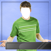 Man T-Shirt Photo Montage icon