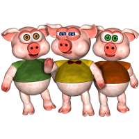 Cuento Los Tres Chanchitos y el Lobo de la Granja