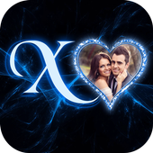 Lighting Text Photo Frames icon