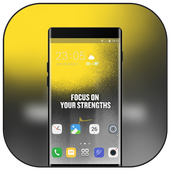 Cool theme | wallpaper for focus on strengths icon