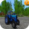 Bleu Tractor - Farming Simulator Toy 3D icon
