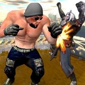 Superhero wrestling 3D – kung fu fighter icon