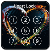 Heart Keypad Lock Screen icon
