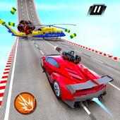 Ramp Car Stunts: Shooting Car