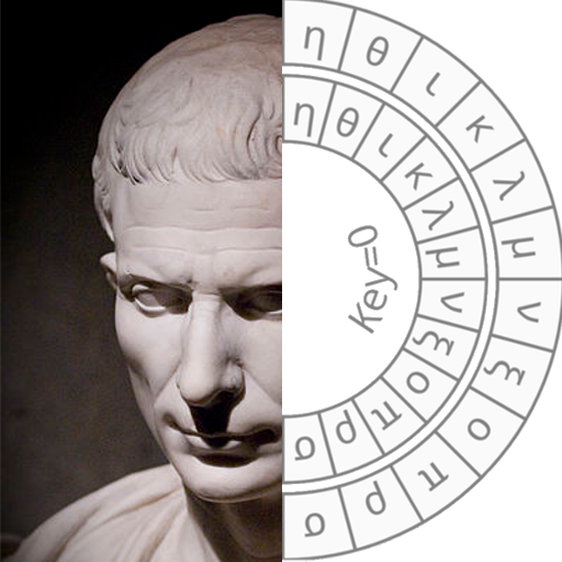 Caesar cipher - Encryption / automatic decryption icon