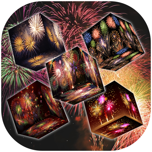 3D Firework Cube Live Wallpaper - Live Wallpaper icon