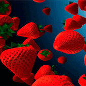 Red Strawberry Live Wallpaper icon