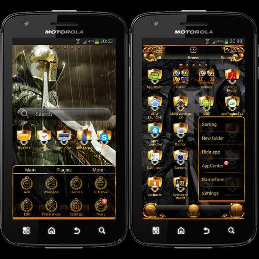 Black Knight GO Launcher Theme icon