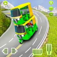 Auto Rickshaw Games 2021 :Army Taxi Game 2021