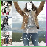 Girls Snowfall Photo Editor on 9Apps