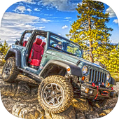 off road jeep driving simulator icon