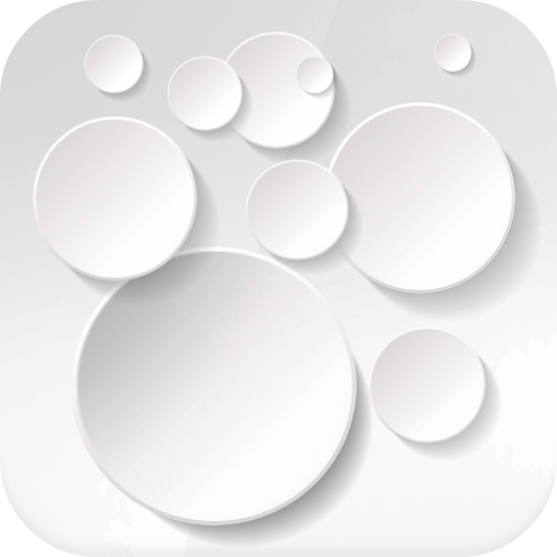 White Bubble Live Wallpaper icon