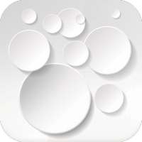 White Bubble Live Wallpaper