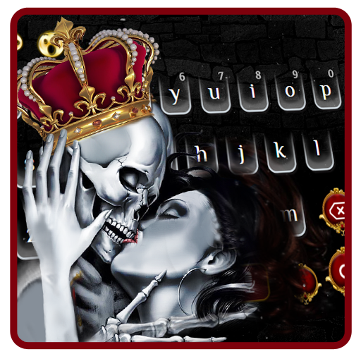 Queen Skull Keyboard Theme icon