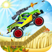 Monster Truck with Machine Gun icon
