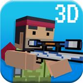 Block Wars Snipers 3D icon