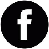 Black facebook icon