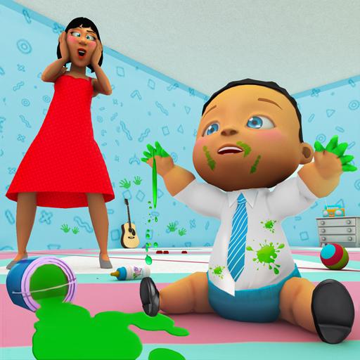 Virtual Baby Family: Mother Game icon