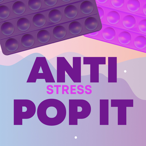 Bubble fidget toy pop it icon