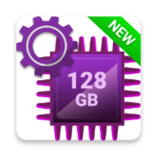 128GB SD Card Memory Booster Cleaner icon