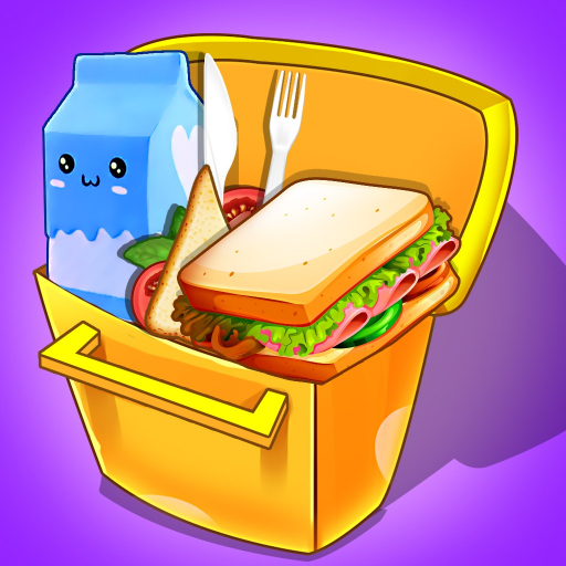 Lunch box cooking and decoration- factory games icon