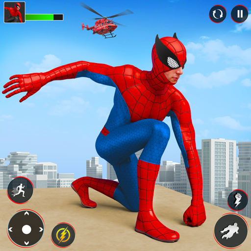 Spider Rope SuperHero Gangster icon