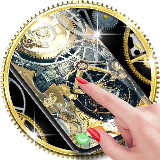 Golden Device Wallpaper Theme icon