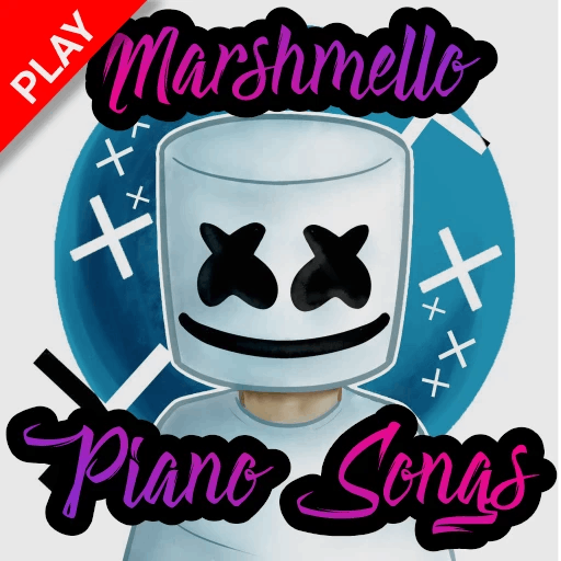 Piano Tiles: Marshmallow dj Marshmello icon